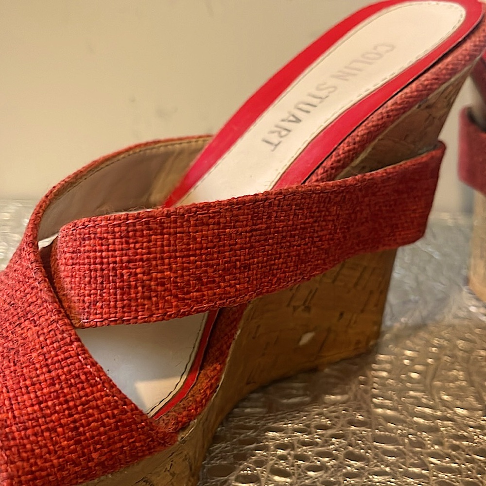 GUC Colin Stuart Platform Sandals, Size 7.5